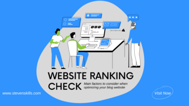 website ranking check - stevenskills.com