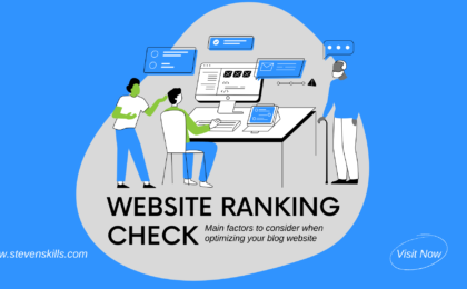 website ranking check - stevenskills.com