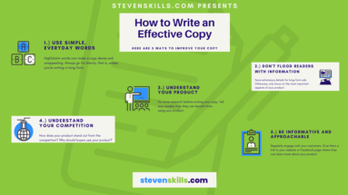 Blogging skills to learn - stevenskills.com